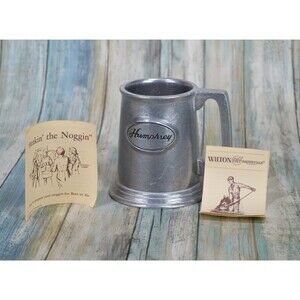 Vtg RWP Wilton Armetale Beer Stein Humphrey Pewter Mug With Papers RARE